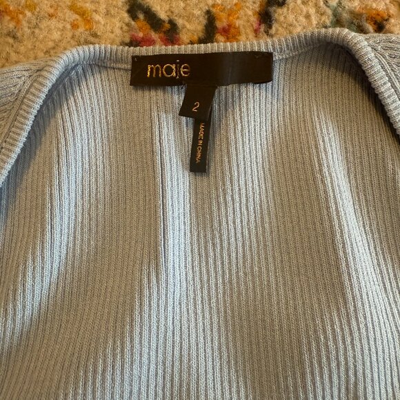 Maje Rib Knit Top - Picture 6 of 7